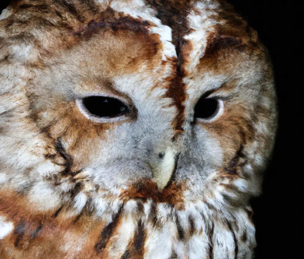 Fliegende Waldkauze.