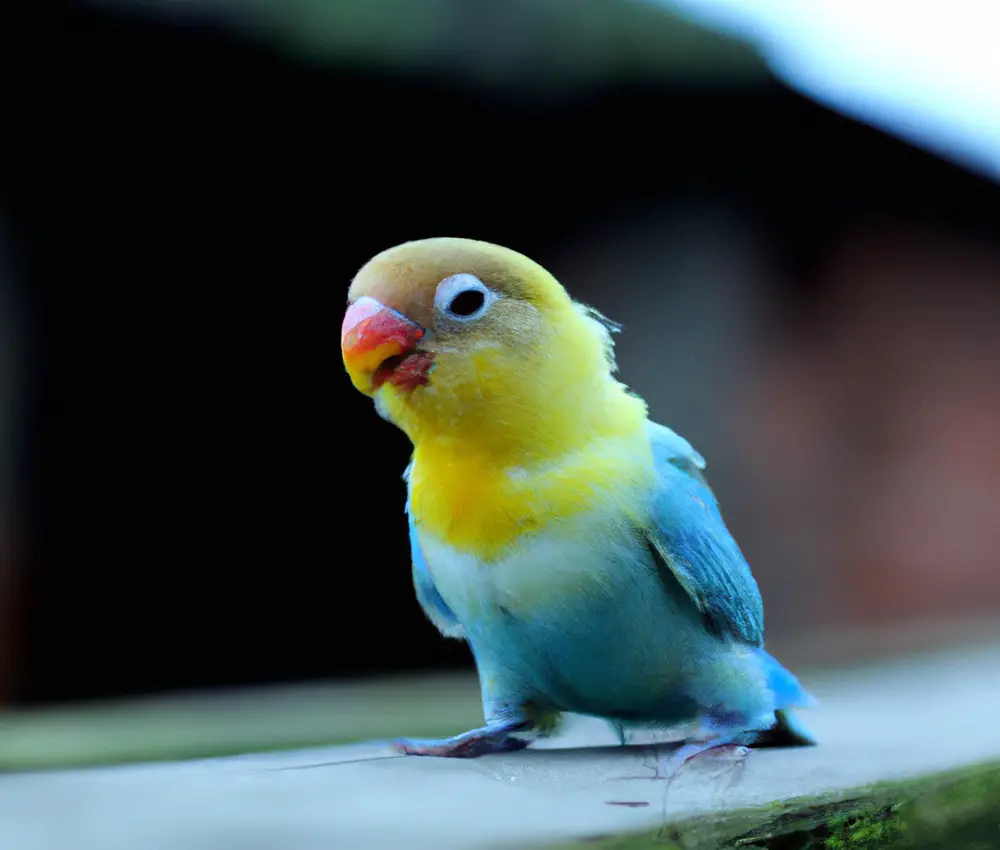 Glücklicher Vogel.