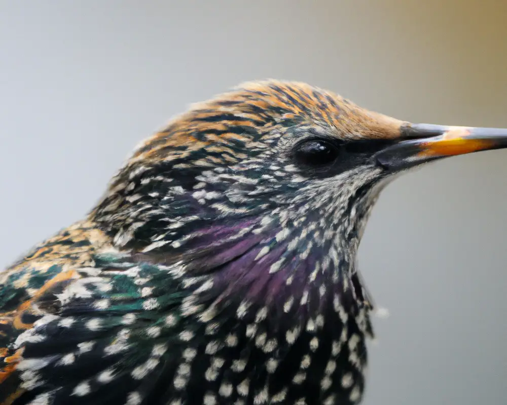 Spatz und Amsel.