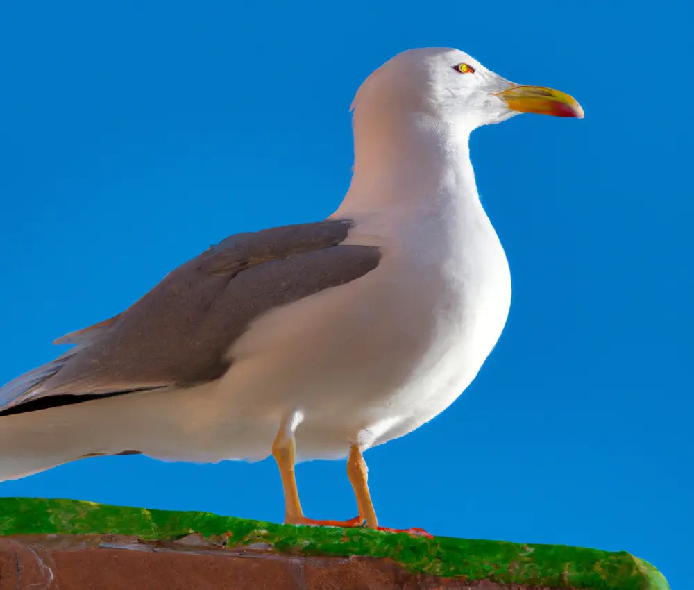 Sturmmöwe im Flug