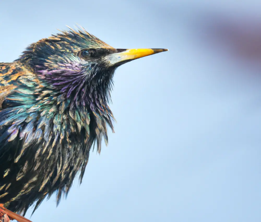 Vögel beobachten.