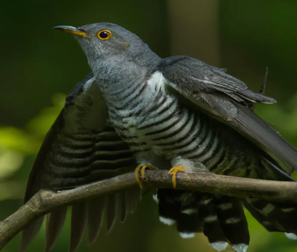 Vogelschwarmlandeschaft.