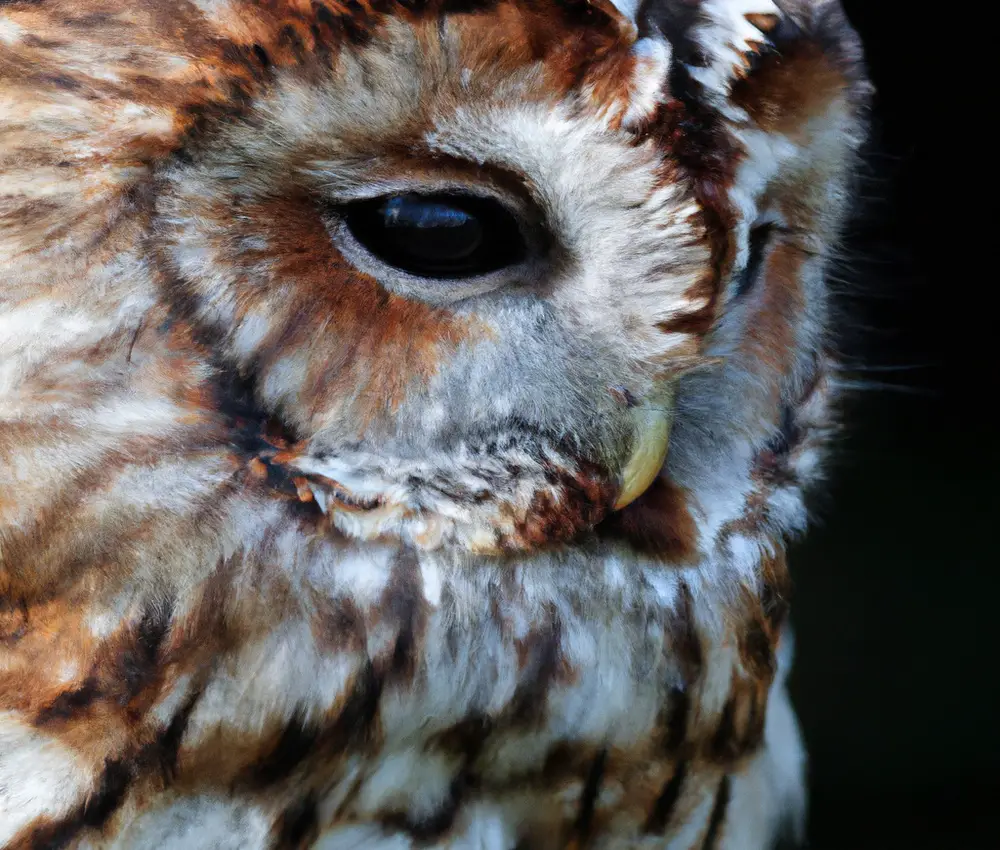 Waldkauz Beute Alt text: Mäusejagd.