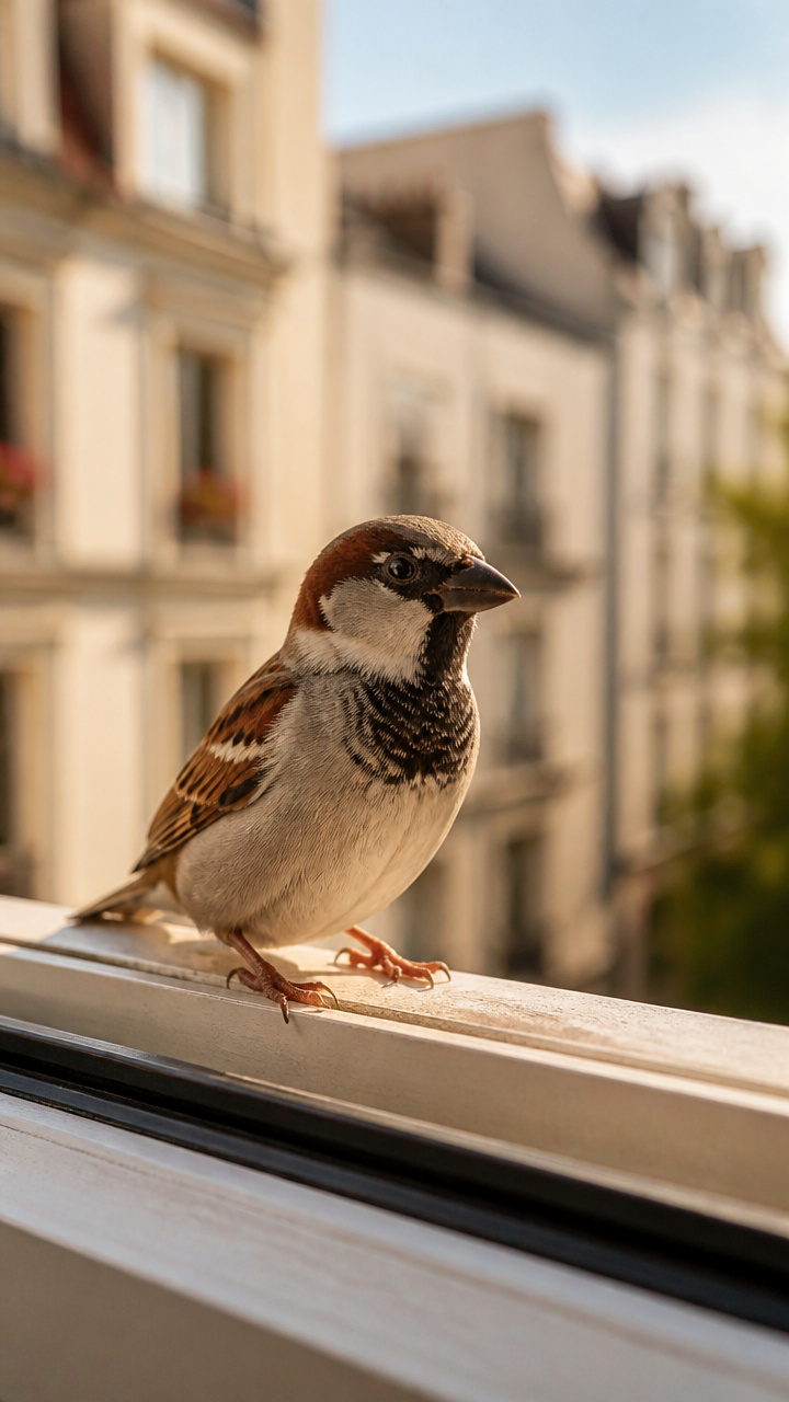 Der Haussperling – Der quirlige Stadtbewohner