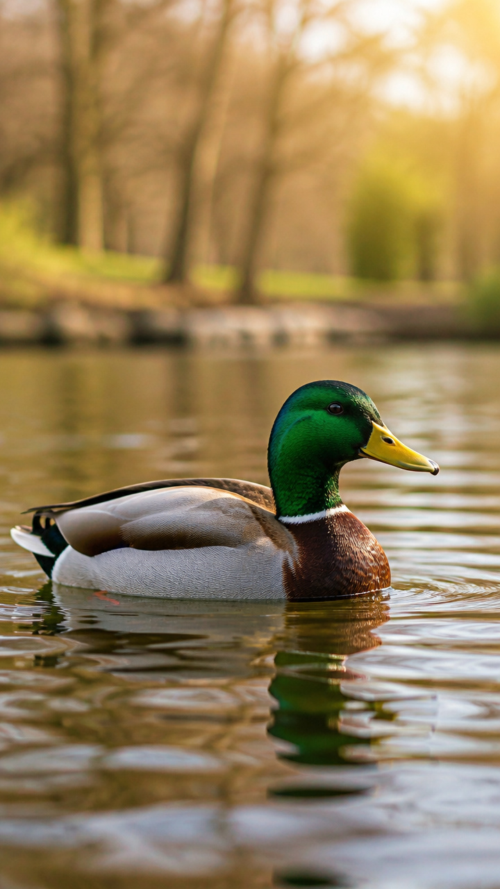 Die Stockente – Der bunte Schwimmer im Stadtpark